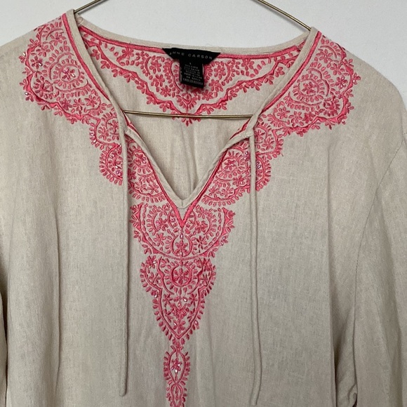 GORGEOUS Blouse Size Large - Picture 6 of 8